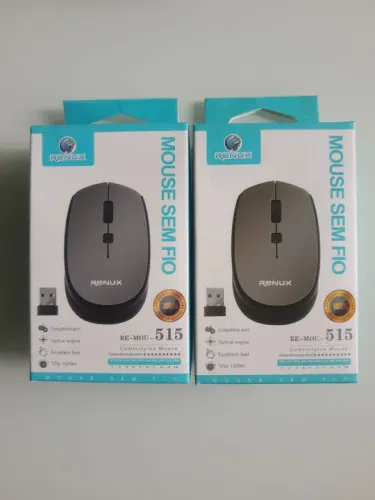 Mouse Sem Fio Renux RE-MOU-515 - Conforto e Precisão