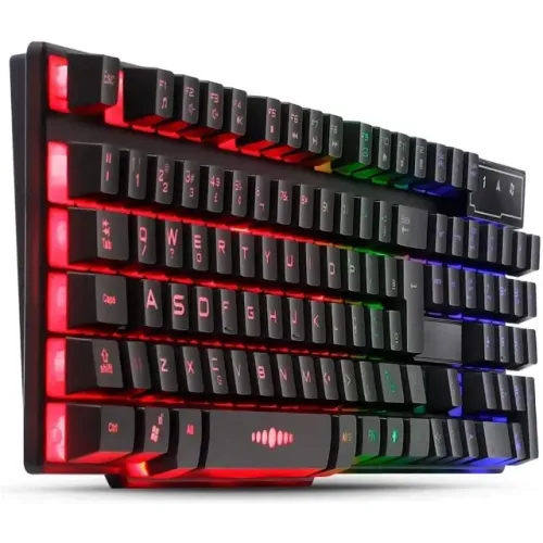 Teclado Gamer LED RGB iluminado Shinka Sh-t-600 Profissional 