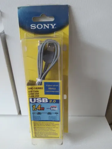 Cabo USB 2.0 para Câmera Sony Cyber-shot Mavica