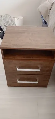 Promoção Mesa de Cabeceira Marrom - PS5