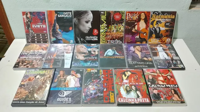 DVDs de shows / Leia descrição
