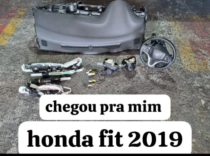 Airbag Honda Fit 2019 completo