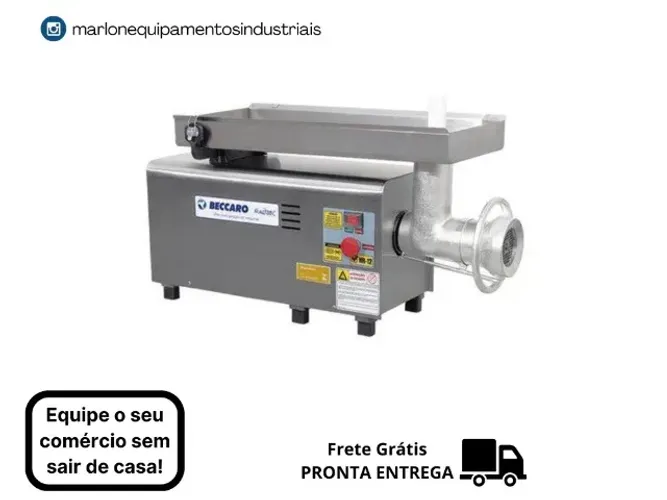 Moedor de Carne Beccaro 22 Inox 