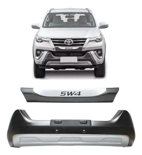 Overbumper Toyota Hilux Sw4 2016 a 2019