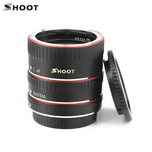 Tubo Extensor Macro Af Para Canon Eos Ef - Ef-s Mount Metal