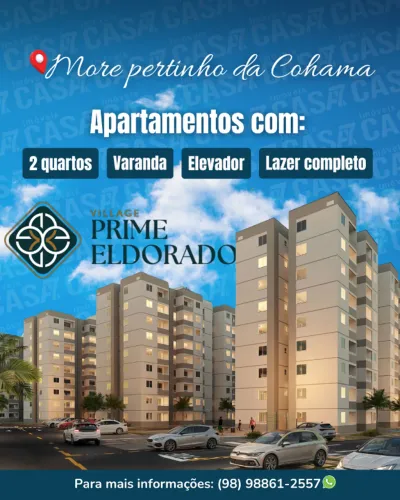 Condomínio Village Prime Eldorado - Apartamento na planta