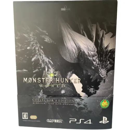 Monster Hunter World Collectors Edition Jogo P/ PS4 Ed. Japan (Usado)