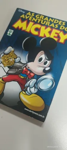 Revista As Grandes Aventuras do Mickey - Disney