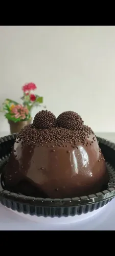 Mini Bolo Vulcão 70% Cacau @volcake.bolos