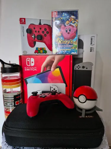 NINTENDO SWITCH OLED (BRANCO) *BLOQUEADO*