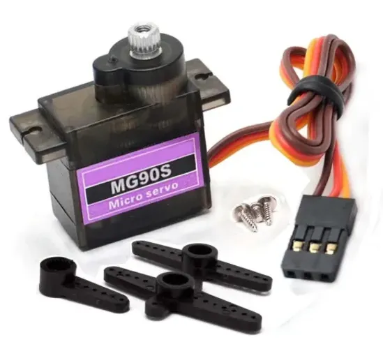 Micro Servos Mg90s Towerpro - Engrenagens De Metal, Micro Servo Motor 9g Sg90 Towerpro 