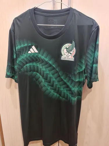 Camisa México Adidas pre jogo- Oficial 2022