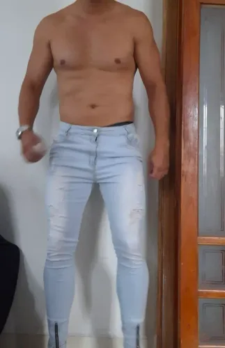 Calça Jeans masculina Skinny