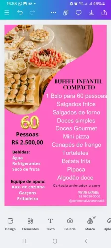 BUFFET INFANTIL COMPACTO 