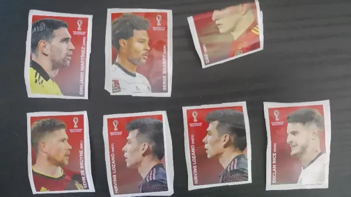 7 figurinhas copa 2022 coca cola