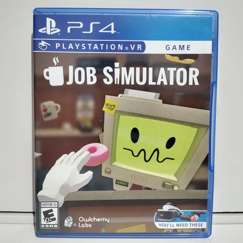 Job Simulator PS4 VR Raríssimo Mídia Física Americano Original Impecável Seminovo