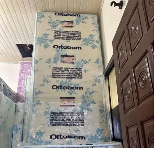 Cama box colchão d20 solteiro 