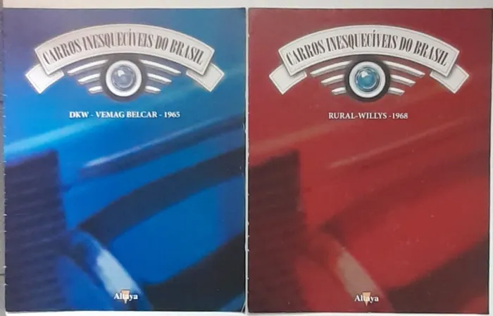 Revistas carros antigos inesquecíveis