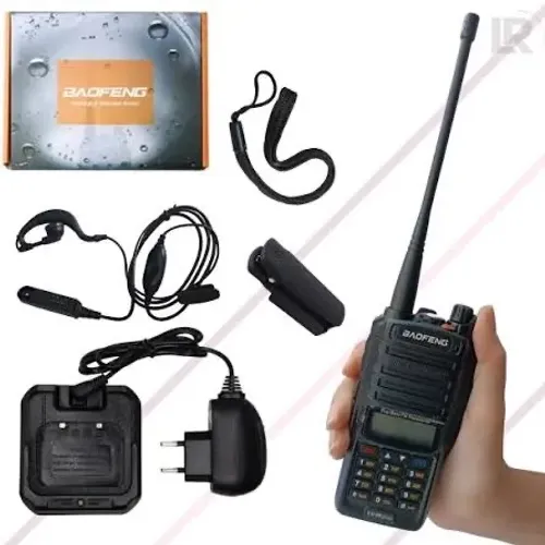 Rádio Comunicador Baofeng UV-9R Plus VHF UHF A Prova D'água Novo Entregamos