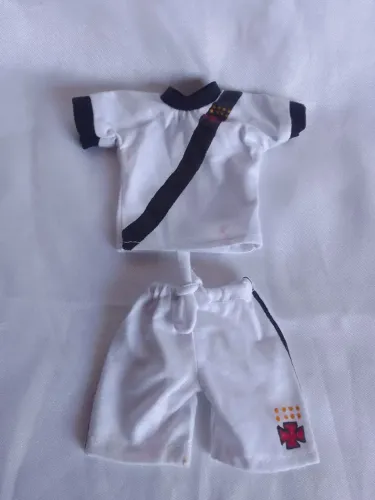Uniforme do vasco para boneco tipo ken