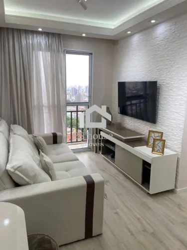 Apartamento mobiliado, com lazer - Parque Erasmo Assunção