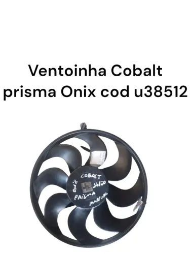 Ventoinha Spin Cobalt Onix Prisma Cod U38512