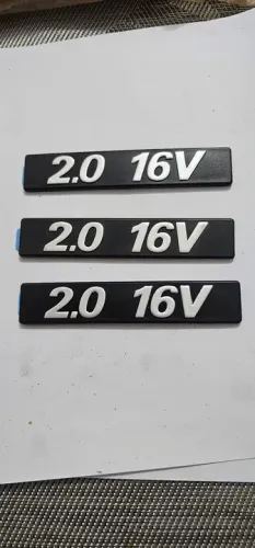 Tempra 2.0 16v emblema friso porta novo original fiat 