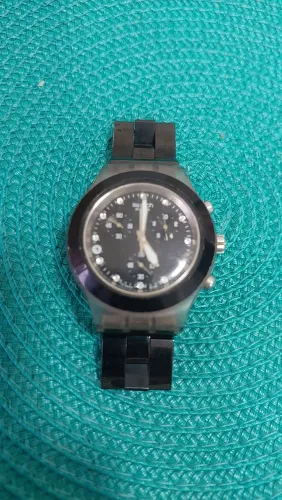 RELÓGIO ANTIGO SWATCH CRONÓGRAFO BACK SÓ VENDA NÃO TROCO POR NADA 