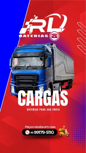 Baterias para Cargas - Peças Automotivas