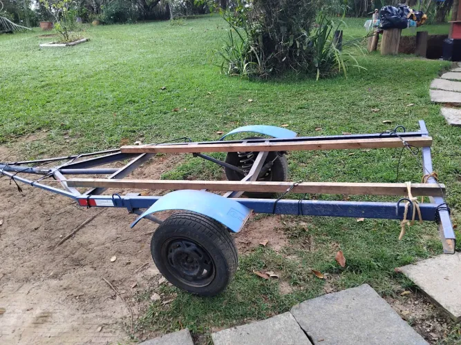 Carretinha para barco 
