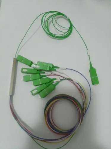Kit 5 Conector de fibra óptica 1x8
