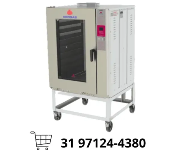 Forno 10 Esteiras Progas a Gás Turbo