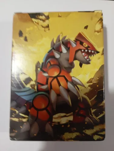 Baralho Pokémon inicial sol e lua 12 (Eclipse cósmico) Groudon 
