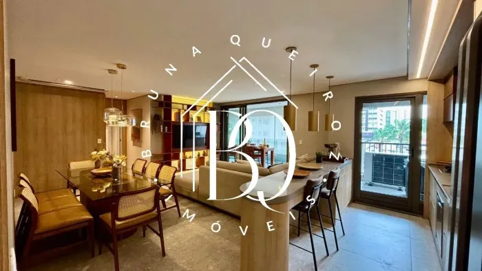 Apartamento à venda em Moema com 111 metros quadrados, 3 suítes, 2 vagas e varanda gourmet