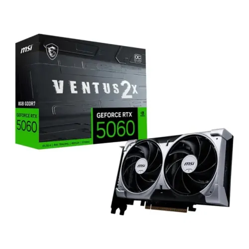 Placa de Video MSI NVidia RTX 5060 Ventus 2X OC, 8GB