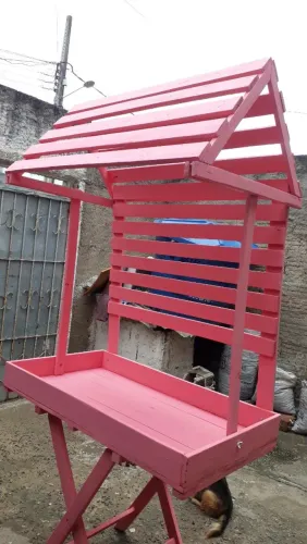 Casinha de Palete para laços ?