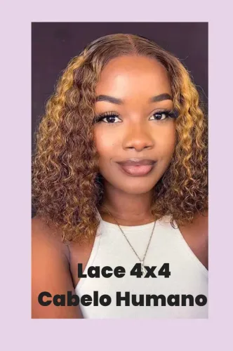 Lace Front 4x4 Cabelo Humano Nova