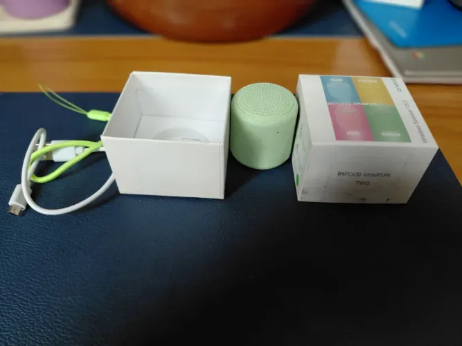 Caixinha Bluetooth litlefun verde