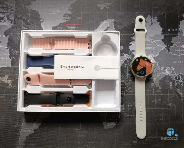 Smartwatch GT10 + 8 Pulseira