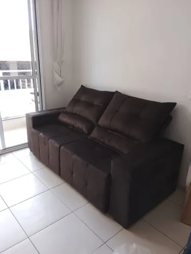 Sofá retratil e reclinavel 