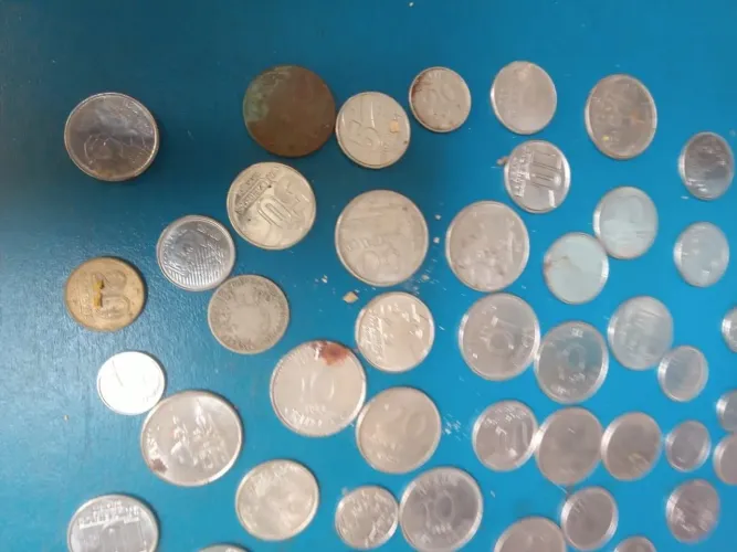 R$120 Moedas do sec passado, colecionadores.