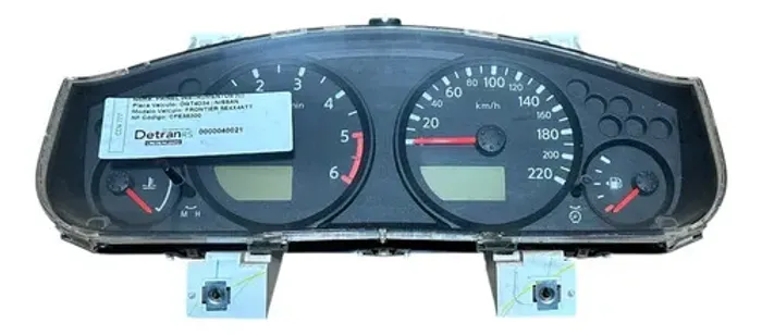 Painel Instrumento Nissan Frontier 2012 2016 Manual Preto