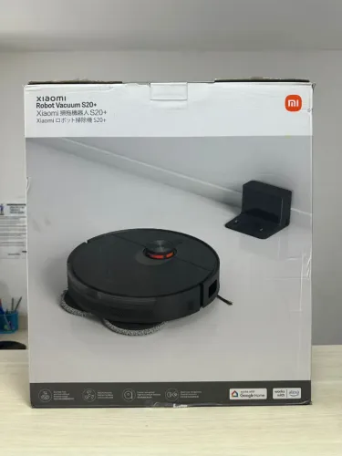 Robo Aspirador Xiaomi S20 Plus Preto - Até 12x sem juros, Loja Física