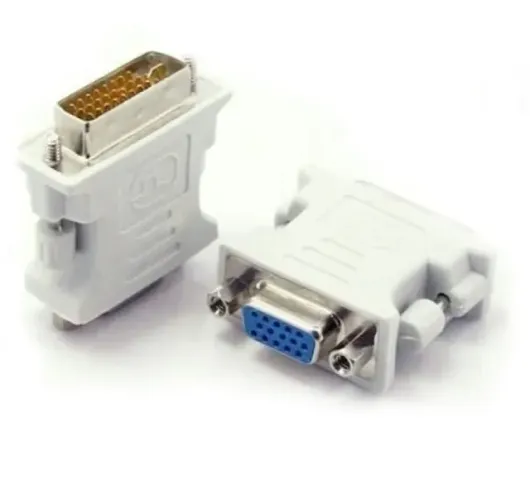 Adaptador Dvi-i 24+5 Pinos Macho P/ Vga 15 Pinos Femea - COD 1079