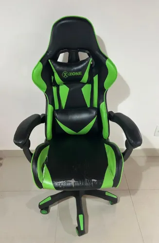 Cadeira Gamer Reclinável Premium X-Zone Cgr-01 Preta e Verde