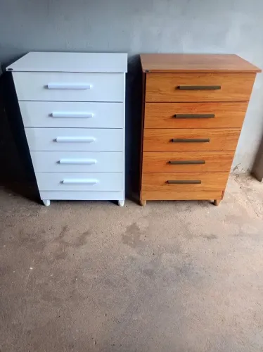 Cômoda Gaveteiros Novas 5 Gavetas.