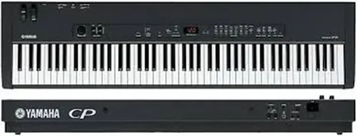 Piano Yamaha CP33 com fonte e pedal perfeito