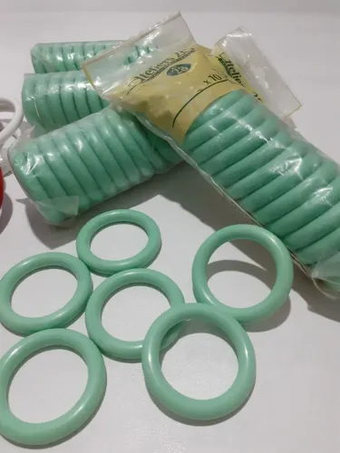 Argolas de Plástico de 5cm - 66 unidades