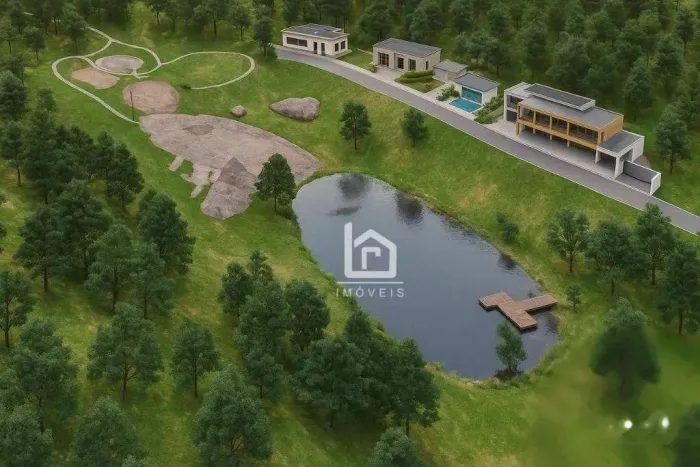 Terreno Exclusivo à Venda no Condomínio CastleHill 1.033,49m² de Pura Elegância em Vargem