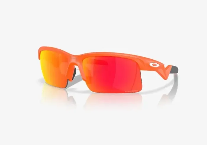Óculos Oakley Capacitor (Youth Fit) - Lentes Prizm Ruby - De 07 a 10 anos - Novo